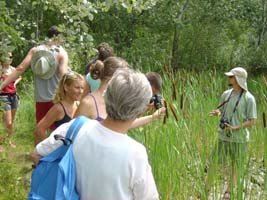 IAD GS Harald Kutzenberger presented wetlands on Donauinsel